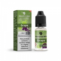 Diamond Mist Nic SALT Grape Flavour E-Liquid 10ml - 10mg & 20mg